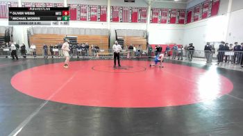 126 lbs Consi Of 8 #2 - Oliver Weiss, Newton South vs Michael Morris, Haverhill