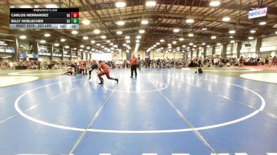 220 lbs Consi Of 16 #1 - Carlos Hernandez, GA vs Billy Hoelscher, SC