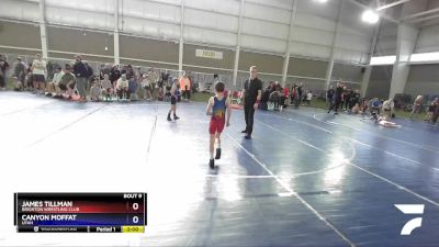 59 lbs Champ. Round 1 - James Tillman, Brighton Wrestling Club vs Canyon Moffat, Utah