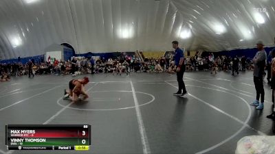 88 lbs Round 6 (8 Team) - Vinny Thomson, DWA vs Max Myers, Warrior RTC