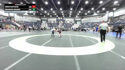 149 lbs Champ. Round 2 - Drew Mattison, LANDER vs Brandon Higgins, None