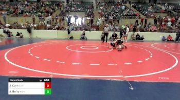 90 lbs Semifinal - Jackson Carr, South Paulding Junior Spartans Wrestling Club vs J.d. Berry, Pope Junior Wrestling Club