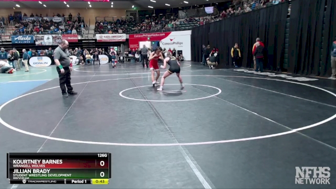 126G Cons. Round 2 - Kourtney Barnes, Wrangell Wolves vs Jillian Brady ...