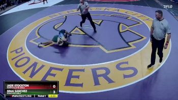 Cons. Round 2 - Sinai Sanchez, Schuyler Girls vs Jade Stockton, North Platte Girls