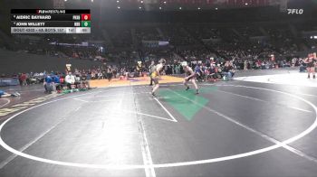 4A Boys 157 lbs Cons. Round 1 - Aidric Baynard, Phoenix Boys vs John Willett, North Bend Boys