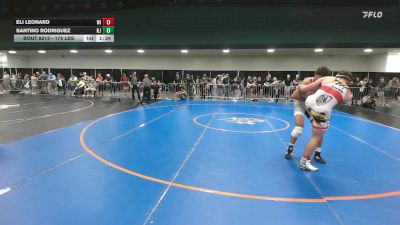 175 lbs Round Of 16 - Eli Leonard, WI vs Santino Rodriguez, NJ