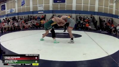 190 lbs Placement (16 Team) - Spencer Fain, Floyd Central vs Colin McMahon, Columbus East