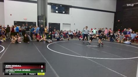 61 lbs Cons. Round 3 - Jerin Kendall, Hard Rock vs Zayden Goole-sparks, LWC: Raiders