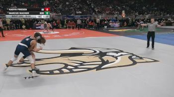 Champ. Round 1 - Kadyn Friesen, Northwest vs Marcus Wacker, Norris