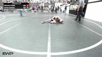 70-74 lbs Semifinal - Whitlee Combs, Cowboy Wrestling Club vs Jaycie Harmon, Powerhouse Wrestling