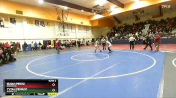 165 lbs Cons. Round 2 - Tytan Penrod, Joseph City vs Isaiah Perez, Bagdad HS