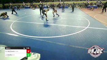 86 lbs Round Of 16 - Kaston McElwain, Carroll Wrestling Club vs Jordan Wolfe, Standfast