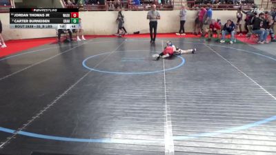 55_B lbs Consi Of 8 #2 - Jordan Thomas Jr, Washington vs Carter Burneisen, Cranberry