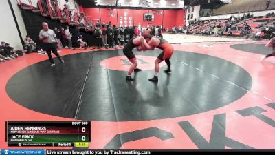 215 lbs Cons. Round 5 - Jace Frick, MARSHFIELD, WI vs Aiden Hennings, New Lenox (LINCOLN-WAY CENTRAL)