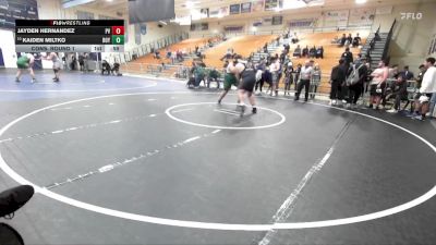 285 lbs Cons. Round 1 - Jayden Hernandez, Paloma Valley vs Kaiden Miltko, Royal