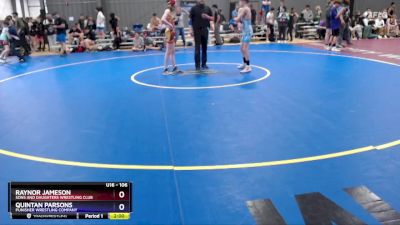 106 lbs Cons. Round 1 - Raynor Jameson, Sons And Daughters Wrestling Club vs Quintan Parsons, Punisher Wrestling Company