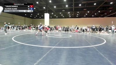 170 lbs Cons. Semis - Chloe Daniels, OK vs Allyson Alaniz, TX