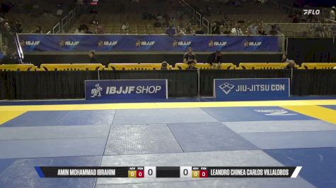 Leandro Chinea Carlos Villalobos vs Amin Mohammad Ibrahim 2026 Pan Jiu Jitsu IBJJF Championship