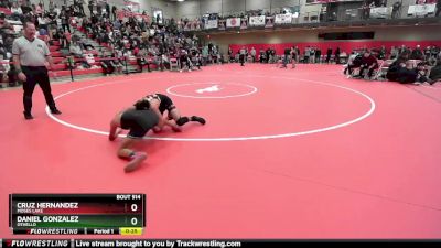 126 lbs Cons. Round 5 - Cruz Hernandez, Moses Lake vs Daniel Gonzalez, Othello