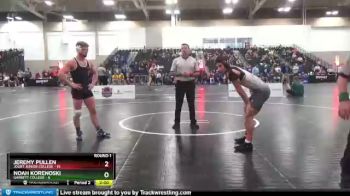 157 lbs Round 1 (6 Team) - Jeremy Pullen, Joliet Junior College vs Noah Korenoski, Garrett College