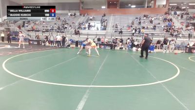 65 kg Semis - Bella Williams, Iowa Womens Wrestling Club vs Maddie Kubicki, Vision Wrestling