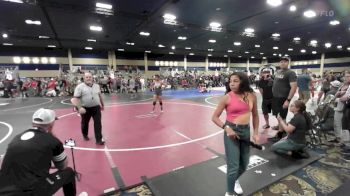 130 lbs Consi Of 4 - Makynna Loepp, Legacy WC vs Itzel Padilla, Cobra Kai