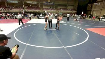 101 lbs 5th Place - Alina Alarid, Northglenn Youth WC vs Hadley Stokes, Pikes Peak Warriors