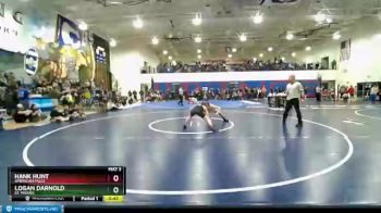 132 lbs Cons. Round 3 - Logan Darnold, St. Maries vs Hank Hunt, American Falls