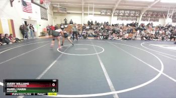 185 lbs Quarterfinal - Mareli Marin, Snowflake vs Avery Williams, Sandra Day O`Conner