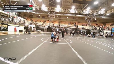 138 lbs Final - Talon Tahdooahnippah, Elgin Wrestling vs Covell Nichols, Team Of Hard Knox