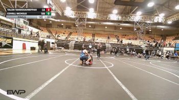 138 lbs Final - Talon Tahdooahnippah, Elgin Wrestling vs Covell Nichols, Team Of Hard Knox