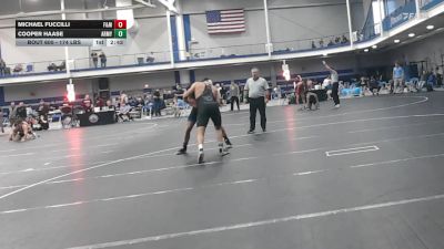 174 lbs Consi Of 16 #2 - Michael Fuccilli, F&m vs Cooper Haase, Army-West Point
