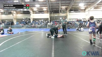 64 lbs Final - Kaleb Olsen, Fitness Fight Factory Wrestling Club vs Gunnar Ratciff, Prime Wrestling
