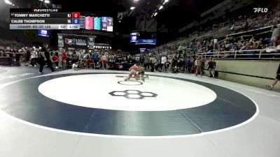126 lbs Champ. Rd Of 128 - Tommy Marchetti, NJ vs Caleb Thompson, VA