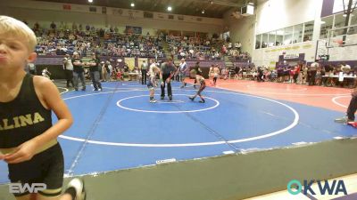 46 lbs Round Of 32 - Waylon Pearson, Barnsdall Youth Wrestling vs Brooks Young, Stroud Youth Wrestling Club