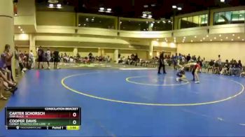 113 lbs Round 4 (16 Team) - Cooper Davis, Combat Athletics Star-Lord vs Carter Schorsch, Iowa Black