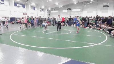 126 lbs Consi Of 4 - Isaiah Klaffer-Jerke, Metro All-Stars-MS vs Elijah Kittel, Pheonix Wrestling Red-MS