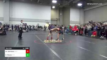 120 lbs Consi Of 16 #1 - Max DeFelice, Castle View vs Daniel Reyes, Mountain Ridge