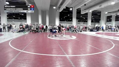 60 lbs Cons. Round 4 - Bryce Perry, Relentless Wrestling Club vs Demetrios Carrera, Fitz Wrestling Academy