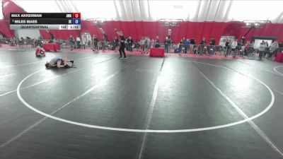 82 lbs Quarterfinal - Max Akkerman, Askren Wrestling Academy vs Miles Maes, X-Factor Elite