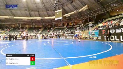 100 lbs 5th Place - Sam Trujillo, Grant County Elite vs Maverick Hoehn, MCWC