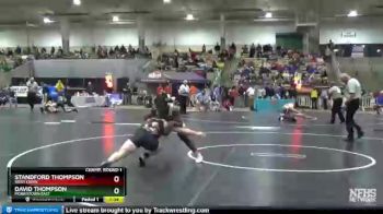 AA 182 lbs Champ. Round 1 - Standford Thompson, West Creek vs David Thompson, Morristown East