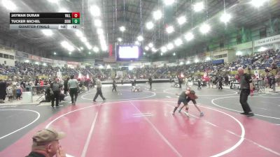 78 lbs Quarterfinal - Jayman Duran, Valley Bad Boys vs Tucker Michel, Sedgwick County Fleming