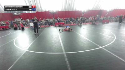 106 lbs Champ. Rd Of 32 - Colin Lewandowski, Black Fox Wrestling Academy vs Knox Ayala, Sebolt Wrestling Academy