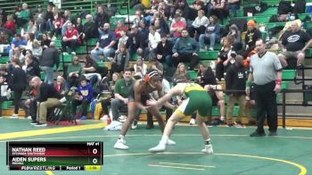 157 lbs Quarterfinal - Aiden Supers, Medina vs Nathan Reed, Sylvania Southview