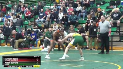 157 lbs Quarterfinal - Aiden Supers, Medina vs Nathan Reed, Sylvania Southview