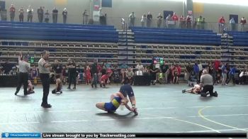 105 lbs Semifinal - Joshua Fitzgerald, Perry Hall vs Wyatt Barkey, Navy Junior