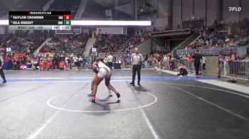 150 lbs Semifinal - Taiylor Crowder, Derby vs Isla Erbert, Hays Wrestling Club