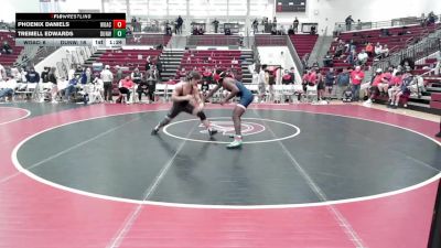 165 lbs 2nd Wrestleback (16 Team) - Phoenix Daniels, Woodward Academy vs Tremell Edwards, Dunwoody