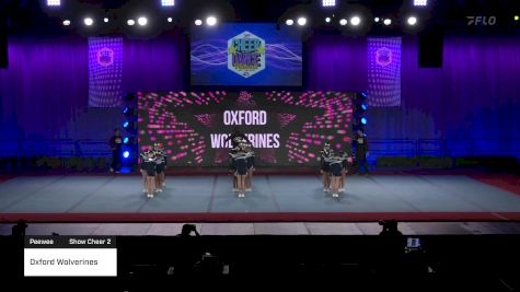 Oxford Wolverines [2022 Peewee Show Cheer 2] 2022 Pop Warner National Cheer & Dance Championship